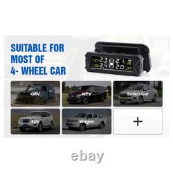 Système fiable de surveillance de la pression des pneus, capteur TPMS solaire sans fil, 14-87 PSI Rea