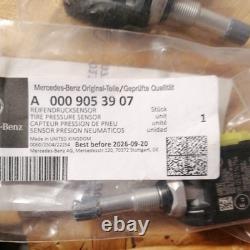 TIRETTE NEUVE 4, × Capteur de Pression de Pneus Mercedes-Benz A0009053907 TPMS Authentique NON UTILISÉ
