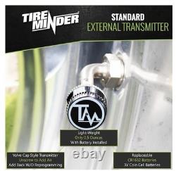 TireMinder i10 RV TPMS avec 4 émetteurs, noir