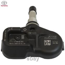Vanne de surveillance de pression des pneus TPMS Toyota authentique pour RAV4 2018-2020 42607F4020