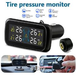 Voiture Sans Fil Tpms Pneu Système De Surveillance De La Pression + 4 Capteurs Externes