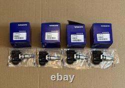 X4 Capteurs TPMS de surveillance de la pression des pneus pour Volvo C30 XC60 XC70 XC90 31445473 d’origine