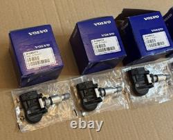 X4 Capteurs TPMS de surveillance de la pression des pneus pour Volvo C30 XC60 XC70 XC90 31445473 d’origine