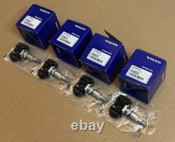 X4 Capteurs TPMS de surveillance de la pression des pneus pour Volvo C30 XC60 XC70 XC90 31445473 d’origine