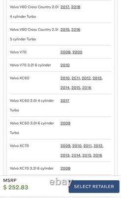 X4 Capteurs TPMS de surveillance de la pression des pneus pour Volvo C30 XC60 XC70 XC90 31445473 d’origine