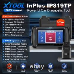 XTOOL Inplus IP819TP Scanner OBD2 pour voiture Outil de surveillance de la pression des pneus