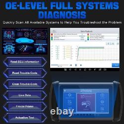 XTOOL Inplus IP819TP Scanner OBD2 pour voiture Outil de surveillance de la pression des pneus