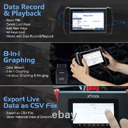 XTOOL Inplus IP819TP Scanner OBD2 pour voiture Outil de surveillance de la pression des pneus