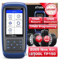 XTOOL TP150 Système de Surveillance de Pression des Pneus WiFi Scanner de Diagnostic OBD2 TPMS