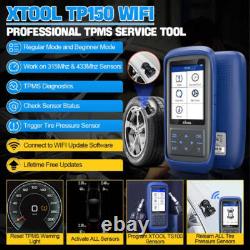 XTOOL TP150 Système de Surveillance de Pression des Pneus WiFi Scanner de Diagnostic OBD2 TPMS