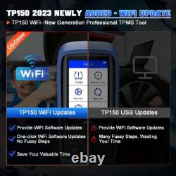 XTOOL TP150 Système de Surveillance de Pression des Pneus WiFi Scanner de Diagnostic OBD2 TPMS