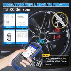 XTOOL TP150 Système de Surveillance de Pression des Pneus WiFi Scanner de Diagnostic OBD2 TPMS