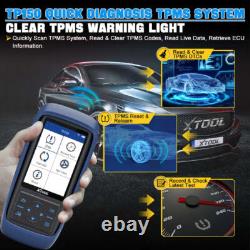 XTOOL TP150 Système de Surveillance de Pression des Pneus WiFi Scanner de Diagnostic OBD2 TPMS